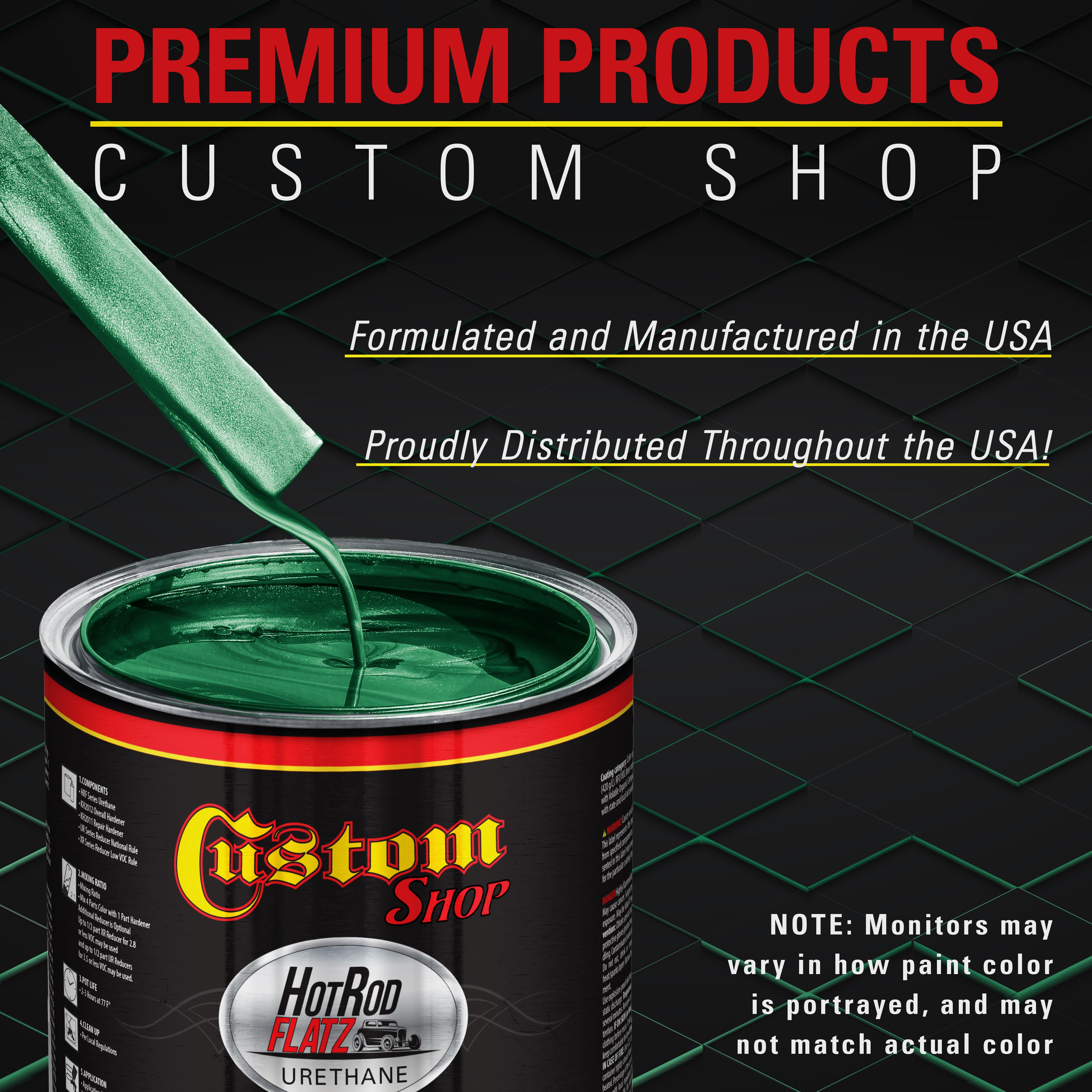 Emerald Green Metallic - Flatz Hot Rod Flatz Urethane Gallon – TCP