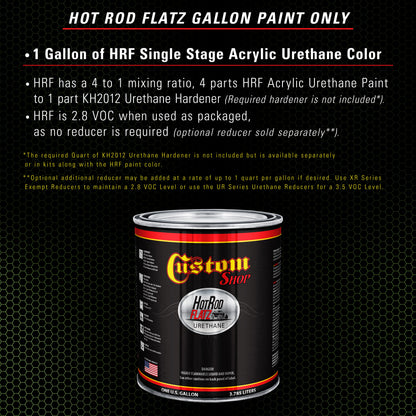 Synergy Green Metallic - Hot Rod Flatz Flat Matte Satin Urethane Auto Paint - Paint Gallon Only