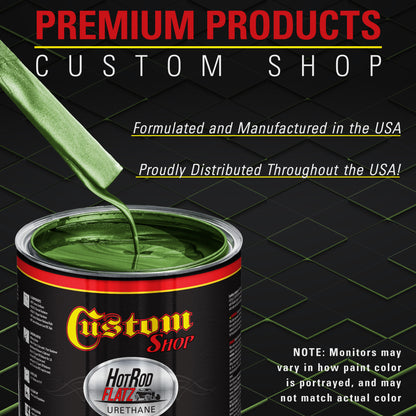 Synergy Green Metallic - Hot Rod Flatz Flat Matte Satin Urethane Auto Paint - Paint Quart Only