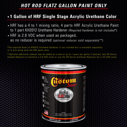 Plum Crazy Metallic - Hot Rod Flatz Flat Matte Satin Urethane Auto Paint - Paint Gallon Only Coating