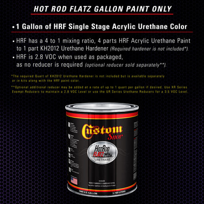Passion Purple Pearl - Hot Rod Flatz Flat Matte Satin Urethane Auto Paint - Paint Gallon Only Coating