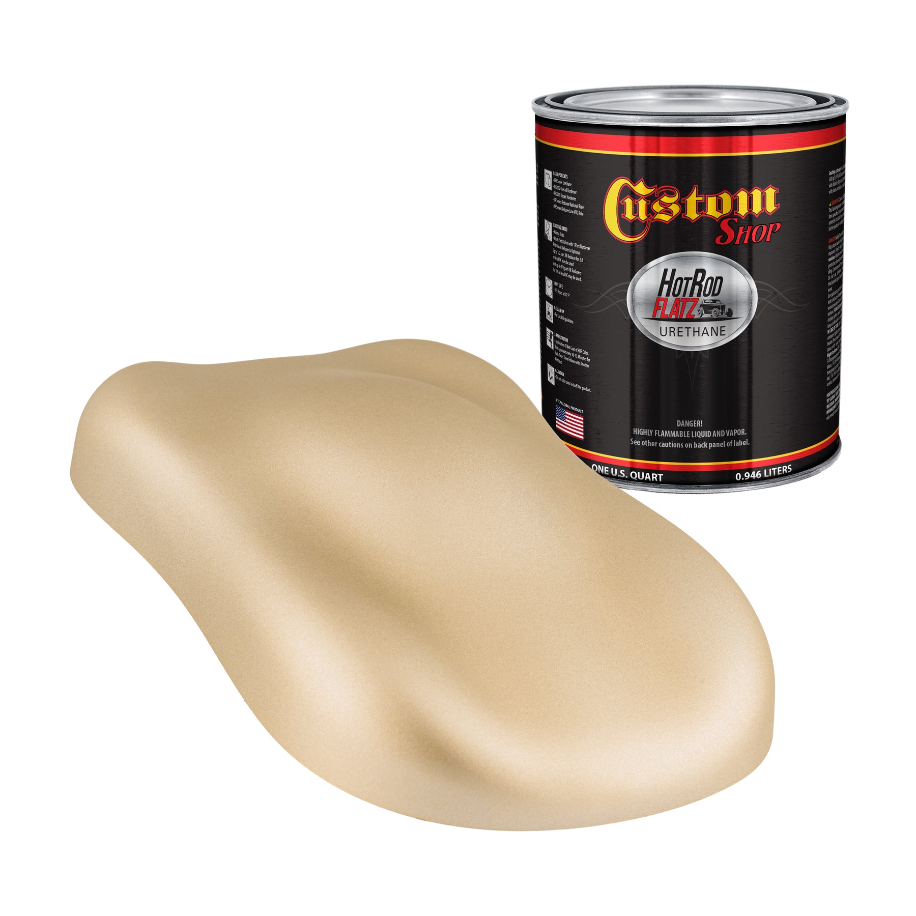 美品　ici berlin シャンパンゴールドep-pat. no. 86341 Champagne Gold Met. - Flatz Hot Rod Flatz Urethane Quart — TCP Global