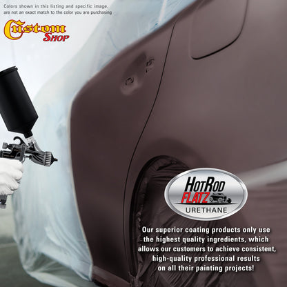 Vintage Burgundy Metallic - Hot Rod Flatz Flat Matte Satin Urethane Auto Paint - Paint Gallon Only