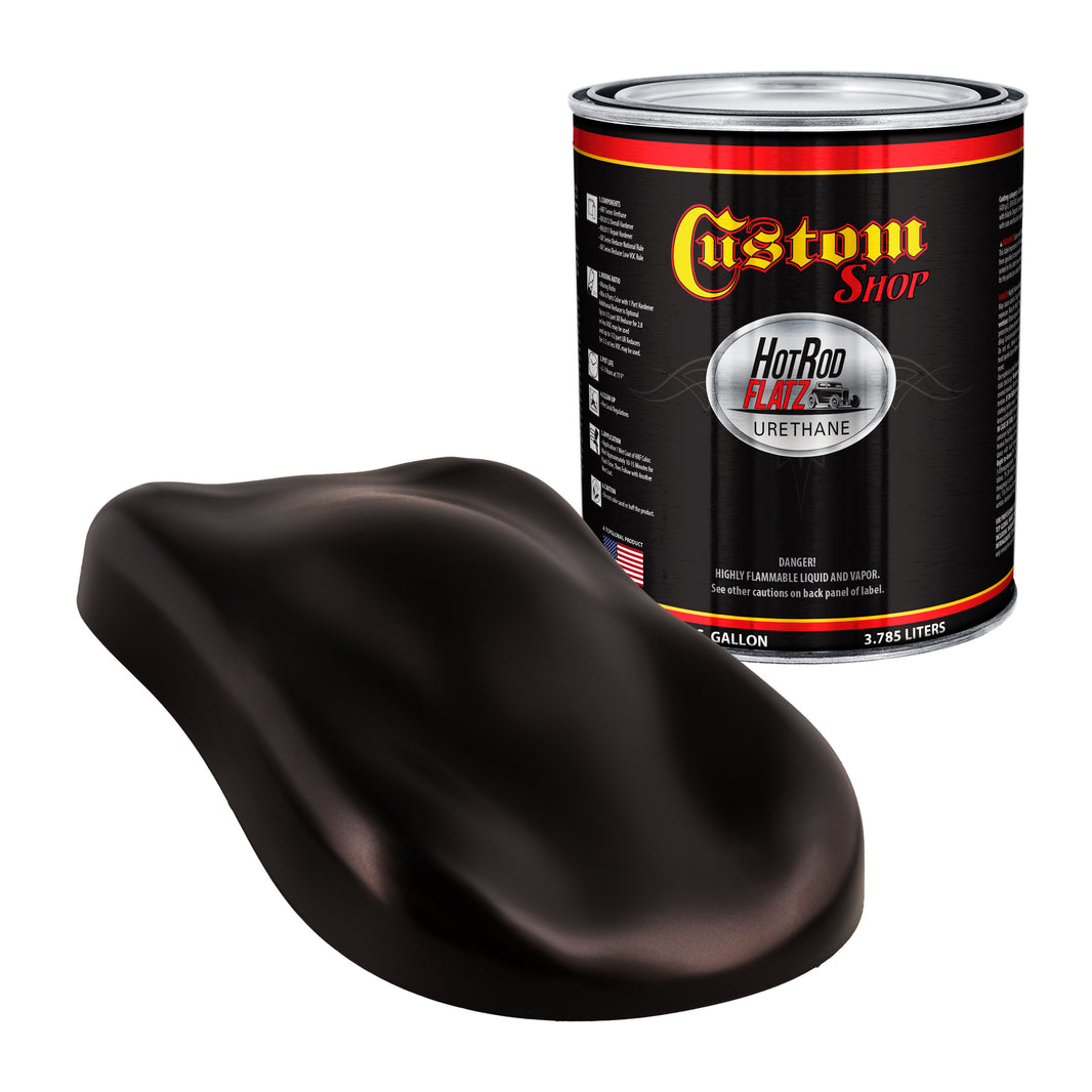 Black Cherry Pearl - Hot Rod Flatz Flat Matte Satin Urethane Auto Paint - Paint Gallon Only Coating