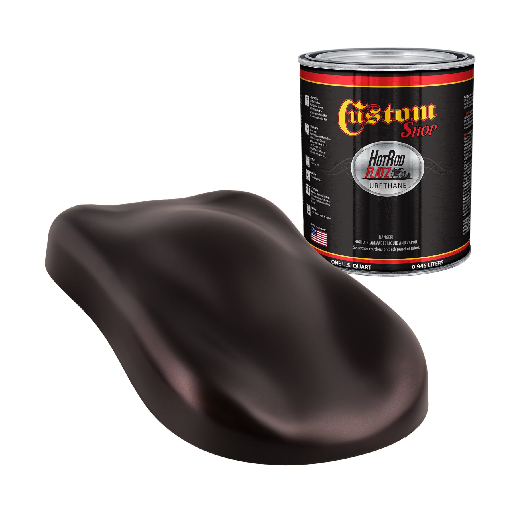 Molten Red Metallic - Flatz Hot Rod Flatz Urethane Gallon — TCP Global