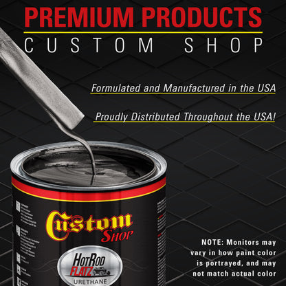 Twilight Black Metallic - Hot Rod Flatz Flat Matte Satin Urethane Auto Paint - Paint Quart Only
