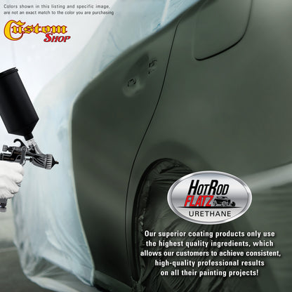 Fathom Green Firemist - Hot Rod Flatz Flat Matte Satin Urethane Auto Paint - Paint Gallon Only
