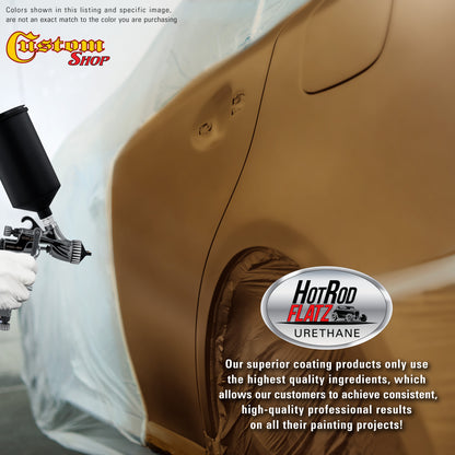 Firemist Copper - Hot Rod Flatz Flat Matte Satin Urethane Auto Paint - Paint Quart Only Coating, 4:1