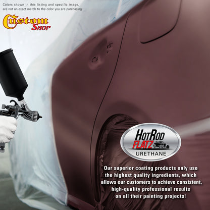 Milano Maroon Firemist - Hot Rod Flatz Flat Matte Satin Urethane Auto Paint - Paint Gallon Only
