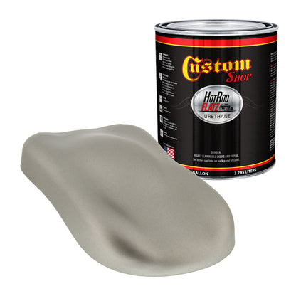 Firemist Pewter Silver - Hot Rod Flatz Flat Matte Satin Urethane Auto Paint - Paint Gallon Only