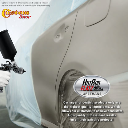 Firemist Pewter Silver - Hot Rod Flatz Flat Matte Satin Urethane Auto Paint - Paint Quart Only
