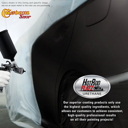 Muscle Car Texture Black - Hot Rod Flatz Flat Matte Satin Urethane Auto Paint - Paint Gallon Only