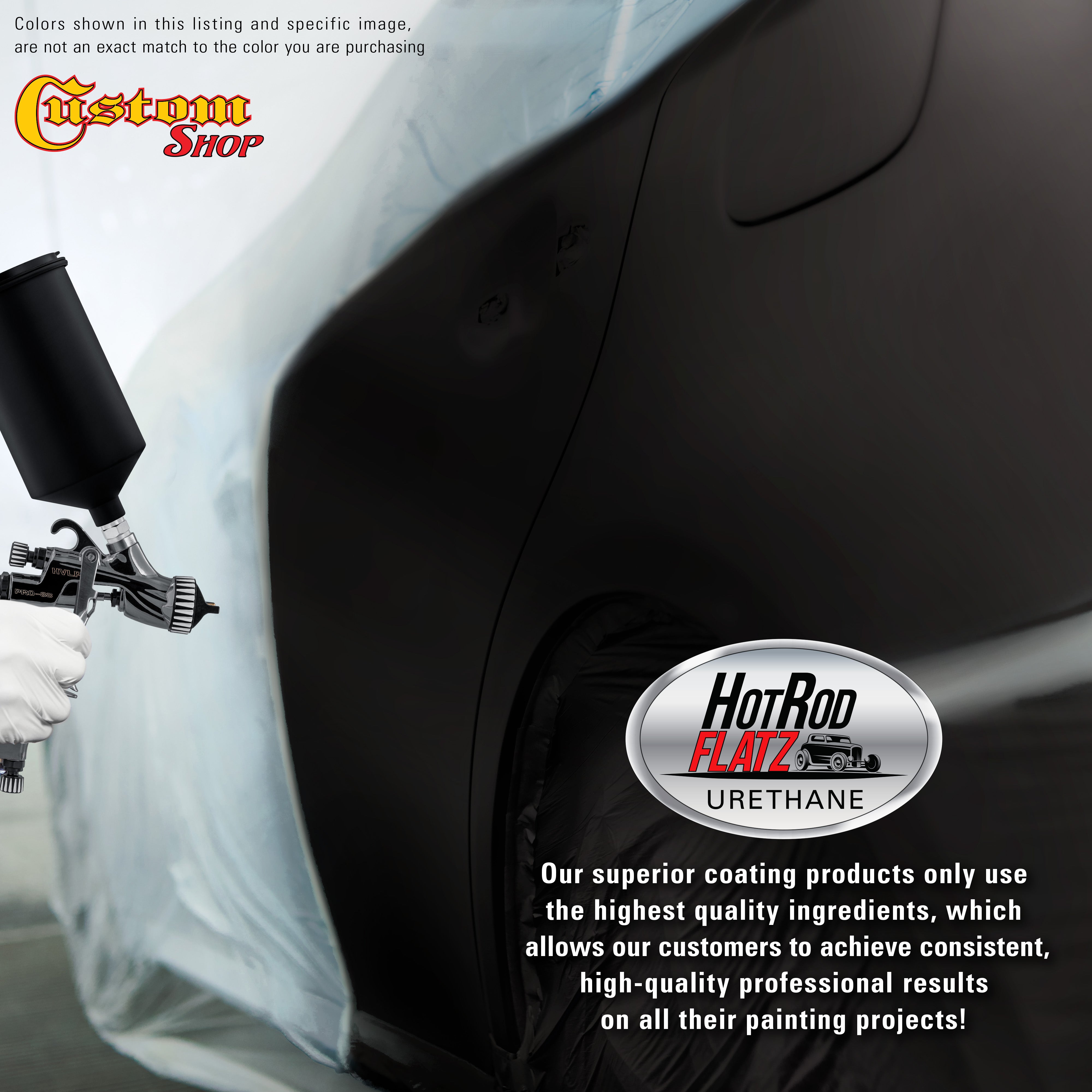 Muscle Car Texture Black Satin Sheen Urethane Quart – TCP Global