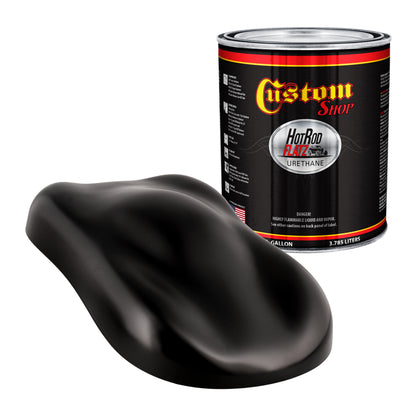 Black Chassis (Satin) - Hot Rod Flatz Flat Matte Satin Urethane Auto Paint - Paint Gallon Only