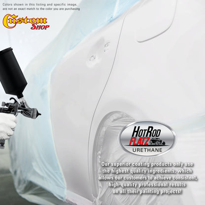 Performance Bright White - Hot Rod Flatz Flat Matte Satin Urethane Auto Paint - Complete Gallon Paint Kit