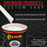 Olympic White - Hot Rod Flatz Flat Matte Satin Urethane Auto Paint - Complete Quart Paint Kit - Professional Low Sheen Automotive, Car Truck Coating