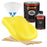 Electric Yellow - Hot Rod Flatz Flat Matte Satin Urethane Auto Paint - Complete Quart Paint Kit - Professional Low Sheen Automotive, Car Truck Coating, 4:1 Mix Ratio