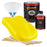 Viper Yellow - Hot Rod Flatz Flat Matte Satin Urethane Auto Paint - Complete Quart Paint Kit - Professional Low Sheen Automotive, Car Truck Coating
