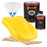 Sunshine Yellow - Hot Rod Flatz Flat Matte Satin Urethane Auto Paint - Complete Quart Paint Kit - Professional Low Sheen Automotive, Car Truck