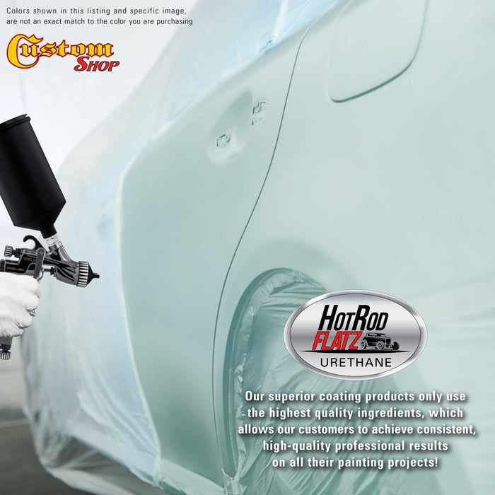Diamond Blue - Hot Rod Flatz Flat Matte Satin Urethane Auto Paint - Complete Quart Paint Kit - Professional Low Sheen Automotive, Car Truck Coating