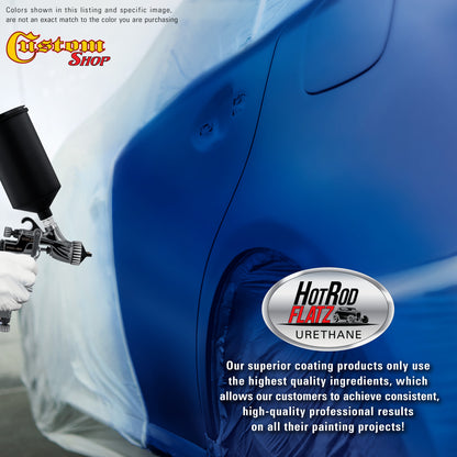 Marine Blue - Hot Rod Flatz Flat Matte Satin Urethane Auto Paint - Complete Gallon Paint Kit Coating