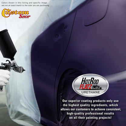 Majestic Purple - Hot Rod Flatz Flat Matte Satin Urethane Auto Paint - Complete Quart Paint Kit