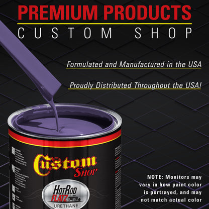Mystical Purple - Hot Rod Flatz Flat Matte Satin Urethane Auto Paint - Complete Gallon Paint Kit