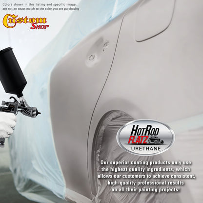 Sterling Silver Metallic - Hot Rod Flatz Flat Matte Satin Urethane Auto Paint - Complete Gallon Paint Kit