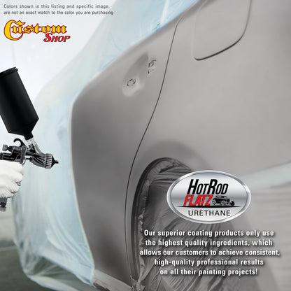 Titanium Gray Metallic - Hot Rod Flatz Flat Matte Satin Urethane Auto Paint - Complete Gallon Paint Kit