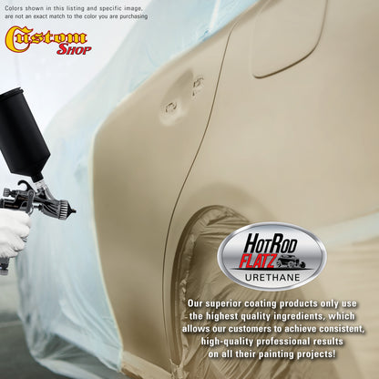 Antique Bronze Metallic - Hot Rod Flatz Flat Matte Satin Urethane Auto Paint - Complete Quart Paint Kit