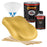 Anniversary Gold Metallic - Hot Rod Flatz Flat Matte Satin Urethane Auto Paint - Complete Quart Paint Kit - Professional Low Sheen Automotive, Car Truck Coating, 4:1 Mix Ratio