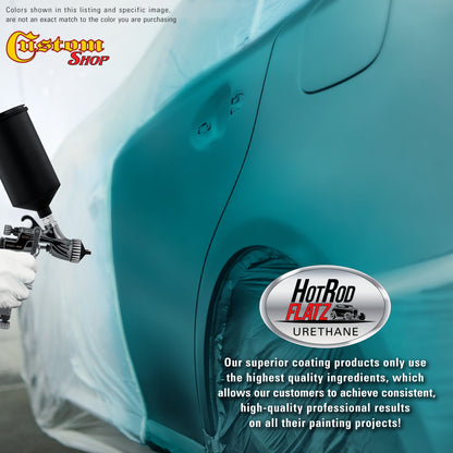 Steel Blue - Hot Rod Flatz Flat Matte Satin Urethane Auto Paint - Complete Gallon Paint Kit Coating