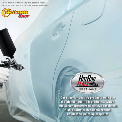 Powder Blue - Hot Rod Flatz Flat Matte Satin Urethane Auto Paint - Complete Quart Paint Kit Coating