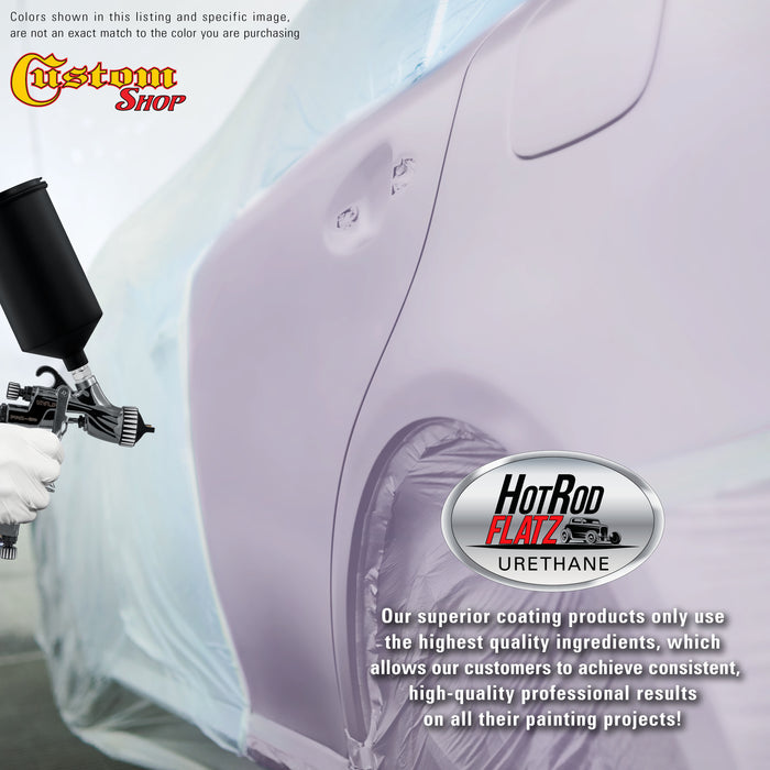 Light Purple - Hot Rod Flatz Flat Matte Satin Urethane Auto Paint - Complete Gallon Paint Kit - Professional Low Sheen Automotive, Car Truck Coating, 4:1 Mix Ratio