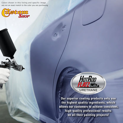 Astro Blue Metallic - Hot Rod Flatz Flat Matte Satin Urethane Auto Paint - Complete Gallon Paint Kit