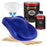 Daytona Blue Metallic - Hot Rod Flatz Flat Matte Satin Urethane Auto Paint - Complete Quart Paint Kit - Professional Low Sheen Automotive, Car Truck