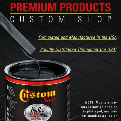 Dark Turquoise Metallic - Hot Rod Flatz Flat Matte Satin Urethane Auto Paint - Complete Gallon Paint Kit