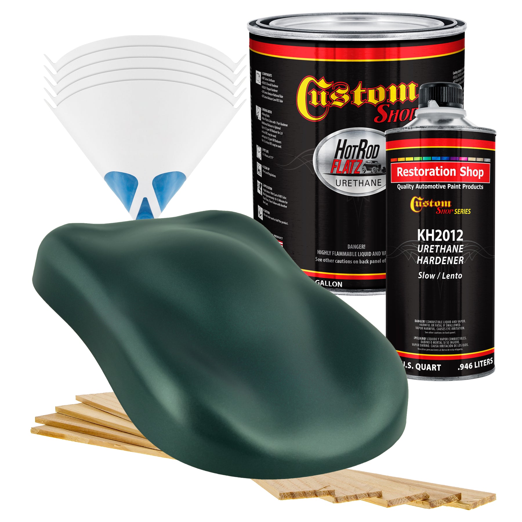その他 urethane Dark Teal Metallic-Flatz Med. Hr-Flatz Urethane Gal Kit — TCP Global