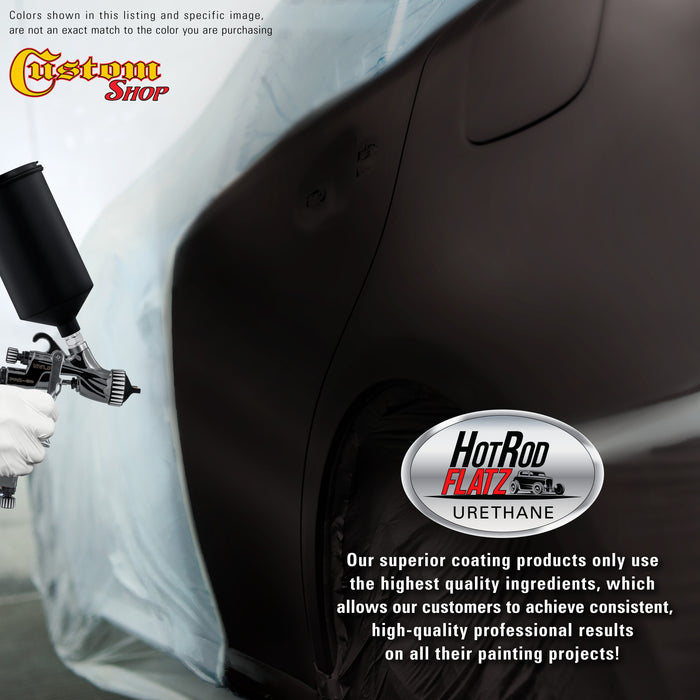 Black Cherry Pearl - Hot Rod Flatz Flat Matte Satin Urethane Auto Paint - Complete Quart Paint Kit - Professional Low Sheen Automotive, Car Truck