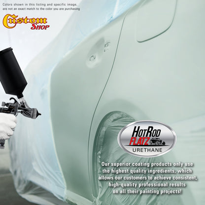 Sea Foam Green Metallic - Hot Rod Flatz Flat Matte Satin Urethane Auto Paint - Complete Gallon Paint Kit