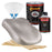 Silver Sled Metallic - Hot Rod Flatz Flat Matte Satin Urethane Auto Paint - Complete Quart Paint Kit - Professional Low Sheen Automotive, Car Truck