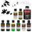 7 Color Green Fire Kit - 7 Colors, Midcoat Clear, Reducer, Stencils