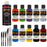 10 Primary Pinstriping Color Kit - 10 Colors, Brush and Reducer