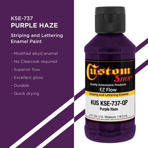 Purple Haze - Ez-Flow Striping & Lettering Enamel, 1/4 Pint