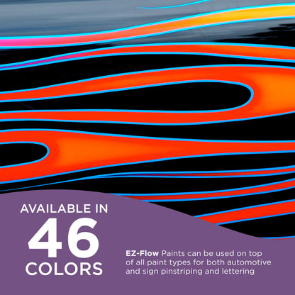 Ultra Deep Purple - Ez-Flow Striping & Lettering Enamel, 1/4 Pint