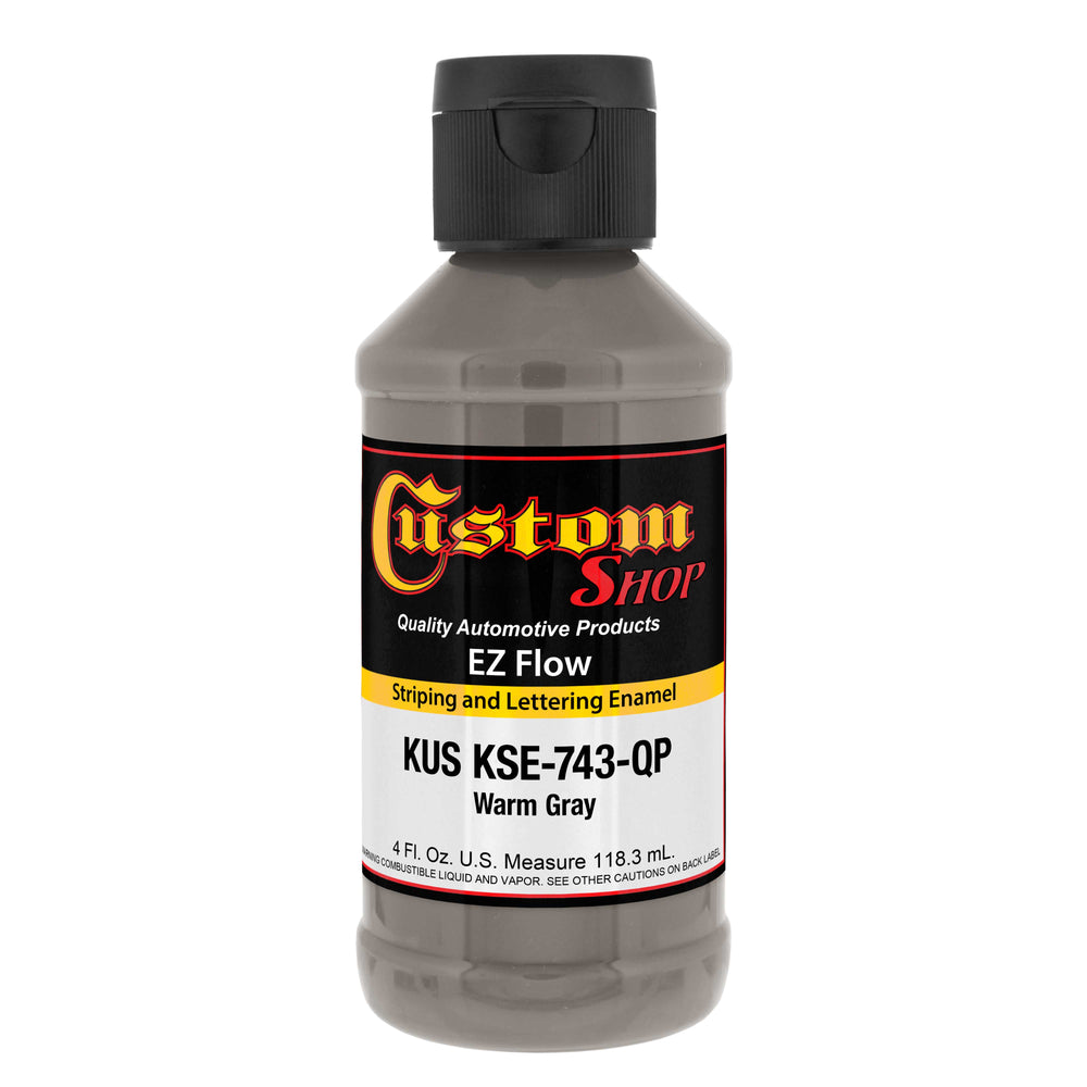 Warm Gray - Ez-Flow Striping & Lettering Enamel, 1/4 Pint