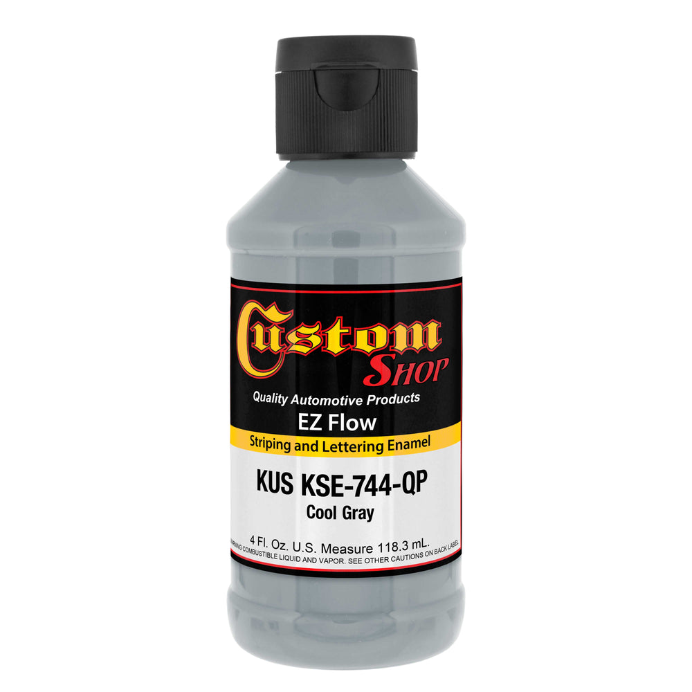 Cool Gray - Ez-Flow Striping & Lettering Enamel, 1/4 Pint