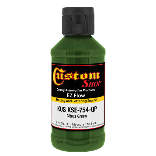 Citrus Green - Ez-Flow Striping & Lettering Enamel, 1/4 Pint