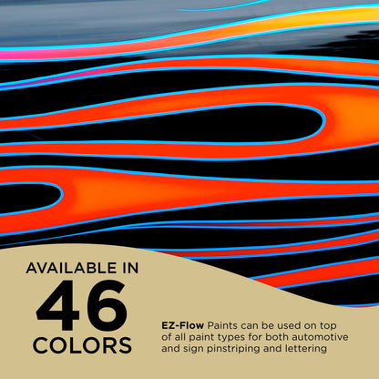 Flat Desert Tan - Ez-Flow Striping & Lettering Enamel, 1/4 Pint