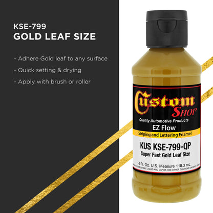 KSE799-4Z Super Fast Gold Leaf Size